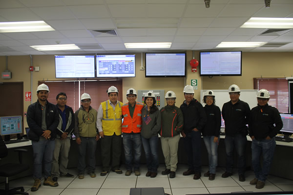 Colaboradores de MILPO visitan Fenix