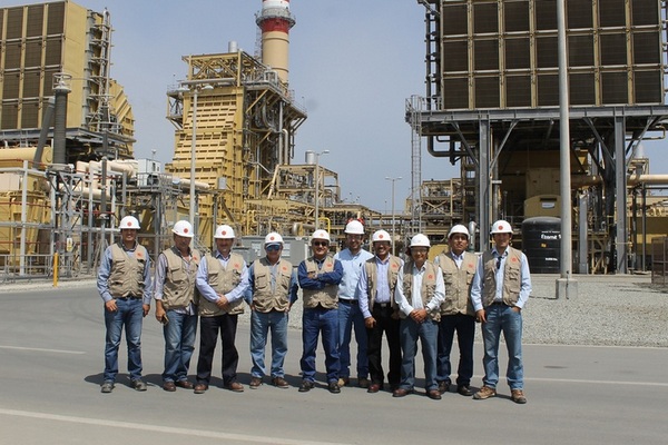 Colegio de Ingenieros del Perú (CIP) visitó la Central Termoeléctrica de Fenix Power