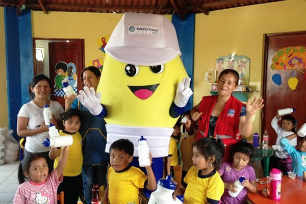 Fenix Power, CMI y la IE 20960, celebraron el Día del Medio Ambiente