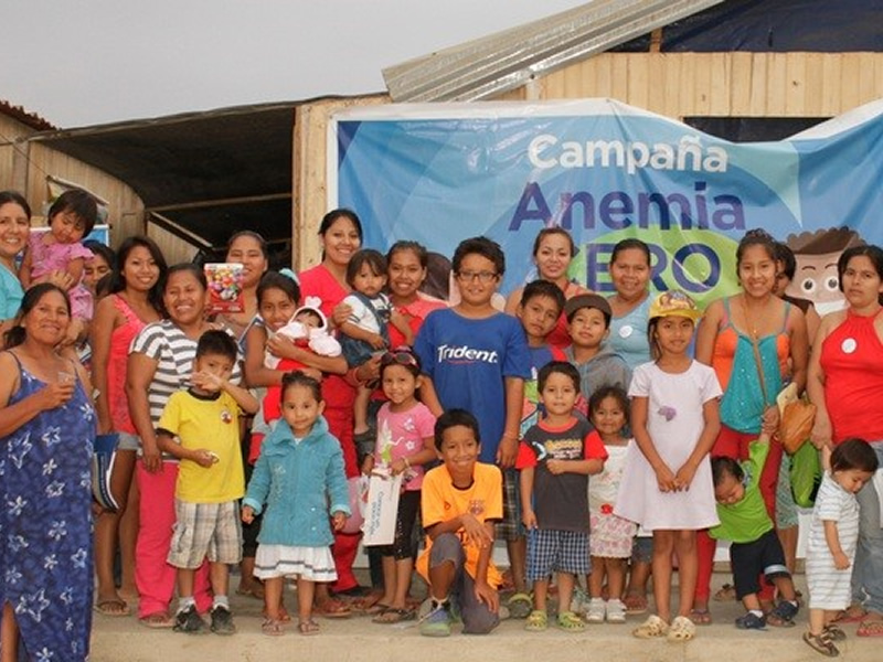 Fenix logra recuperar de la anemia a niños y niñas en Chilca