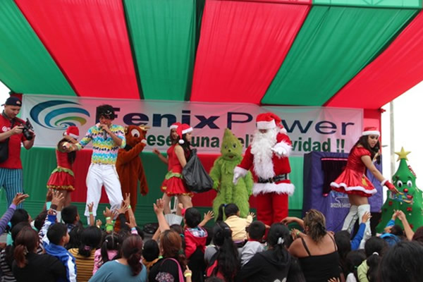 Alegría y confraternidad en la “Navidad Feliz en Las Salinas”