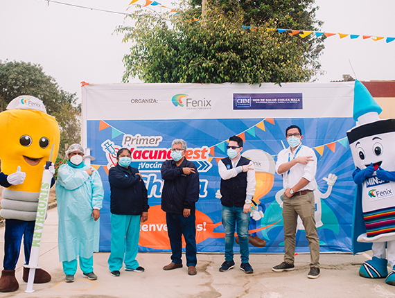 Se realizó primer Vacunafest en Chilca