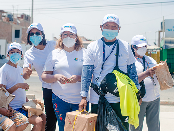 Primer Comité de Monitoreo Social y Ambiental Participativo de Fenix inauguró su creación con limpieza de lagunas