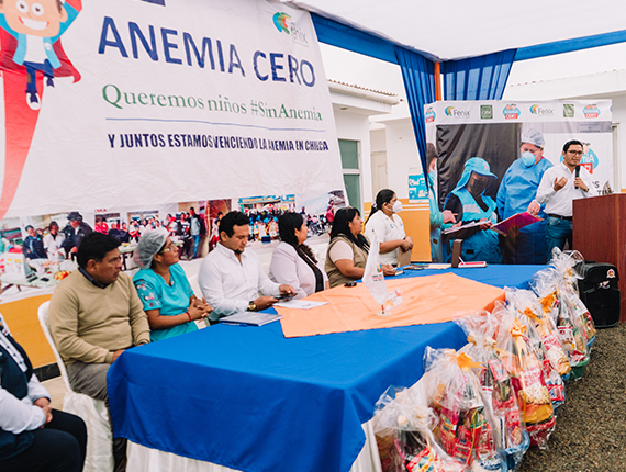 Anemia Cero 2023: Fenix seguirá contribuyendo a la erradicación de la  anemia en Chilca