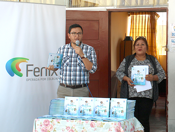 “Historias con Energía”: Fenix publica libro de cuentos de niños de Las Salinas
