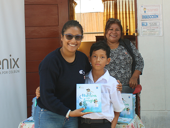 “Historias con Energía”: Fenix publica libro de cuentos de niños de Las Salinas