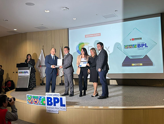 Fenix logra el segundo puesto en el concurso Buenas Prácticas Laborales del MTPE