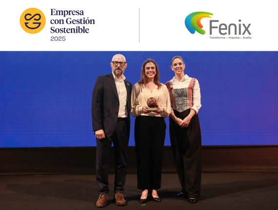 Fenix recibe distintivo empresa con gestión sostenible por noveno año consecutivo